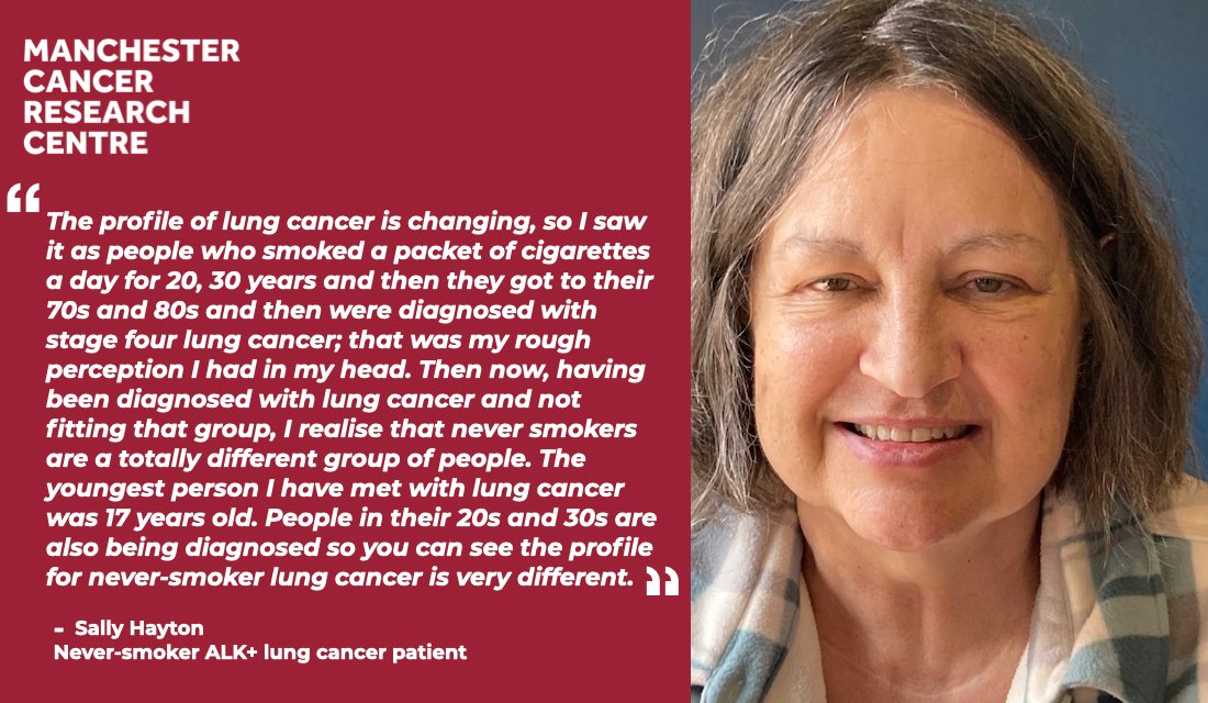 Have you had tuned into our #OneinTwo Season 2 finale? Take this chance to listen to the brilliant patient advocate, Sally Hayton, who is a never-smoker with ALK positive lung cancer 🫁 📺Watch on YouTube 👉youtu.be/2Qc85gHYsS4 🎧Listen on Spotify 👉open.spotify.com/episode/3Ljxt1…