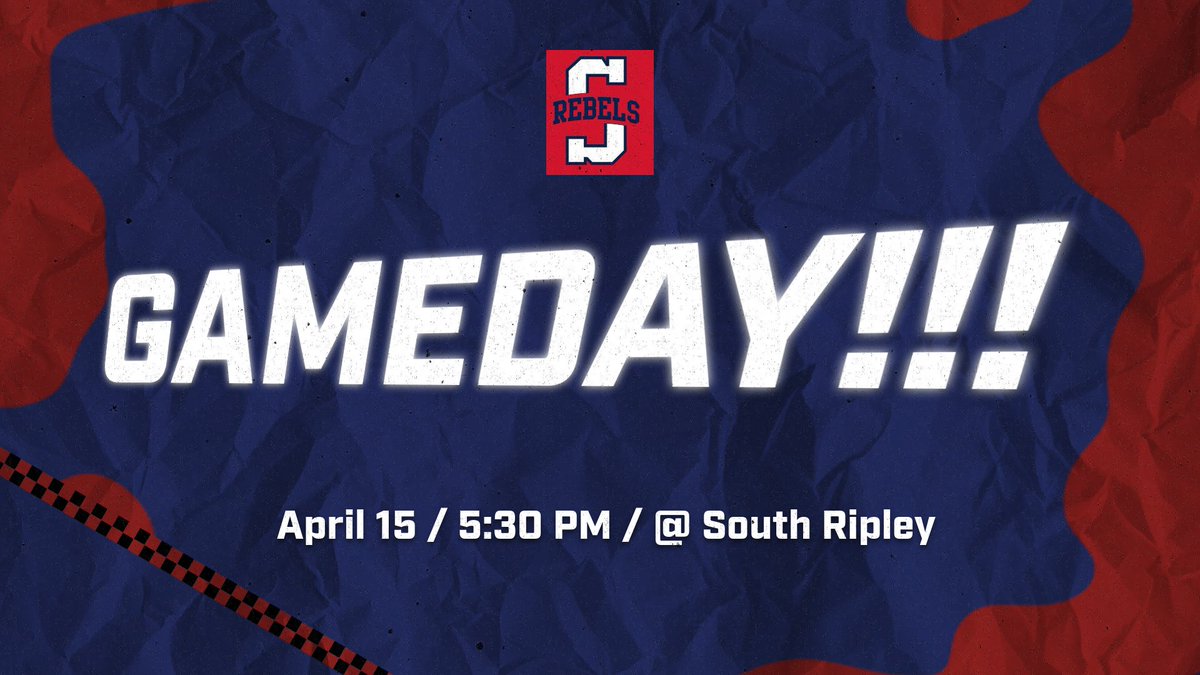The weather is beautiful! Make the trek up 421 to watch the Southwestern Rebels take on the South Ripley Raiders tonight at 5:30. #RebelUp #GoRebels #RebsOnTop