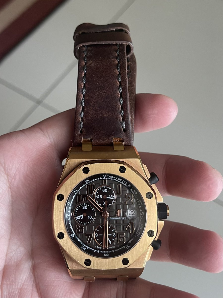 baru inget kalau punya jam ini, lama gak kepake barangkali ada yang lagi cari 😁

Audemars Piguet Royal Oak Offshore 42mm
#jam #jamtangan #jamtanganoriginal #audemarspiguet #jualaudemarspiguet