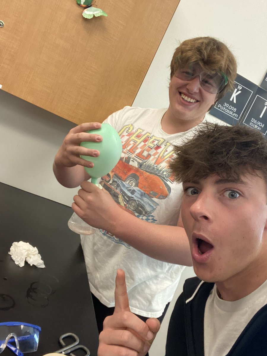 Lab day 🦏 <a href="/MissMcElveen/">Jennifer McElveen</a>