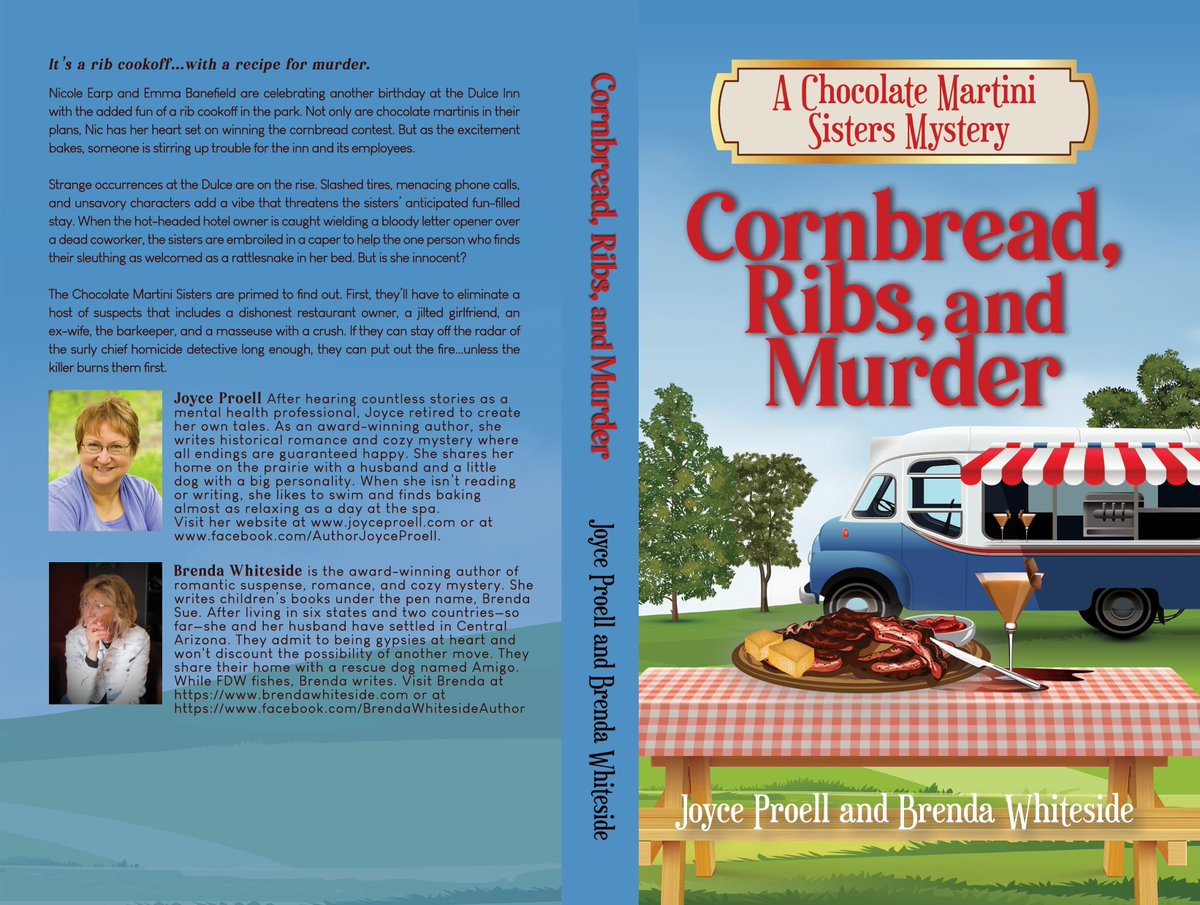 All about the next book. The third book in this amateur sleuths, cozy mystery series will have you chuckling and on the edge of your seat as the sisters solve the murder. brendawhiteside.blogspot.com/2024/04/the-ne…