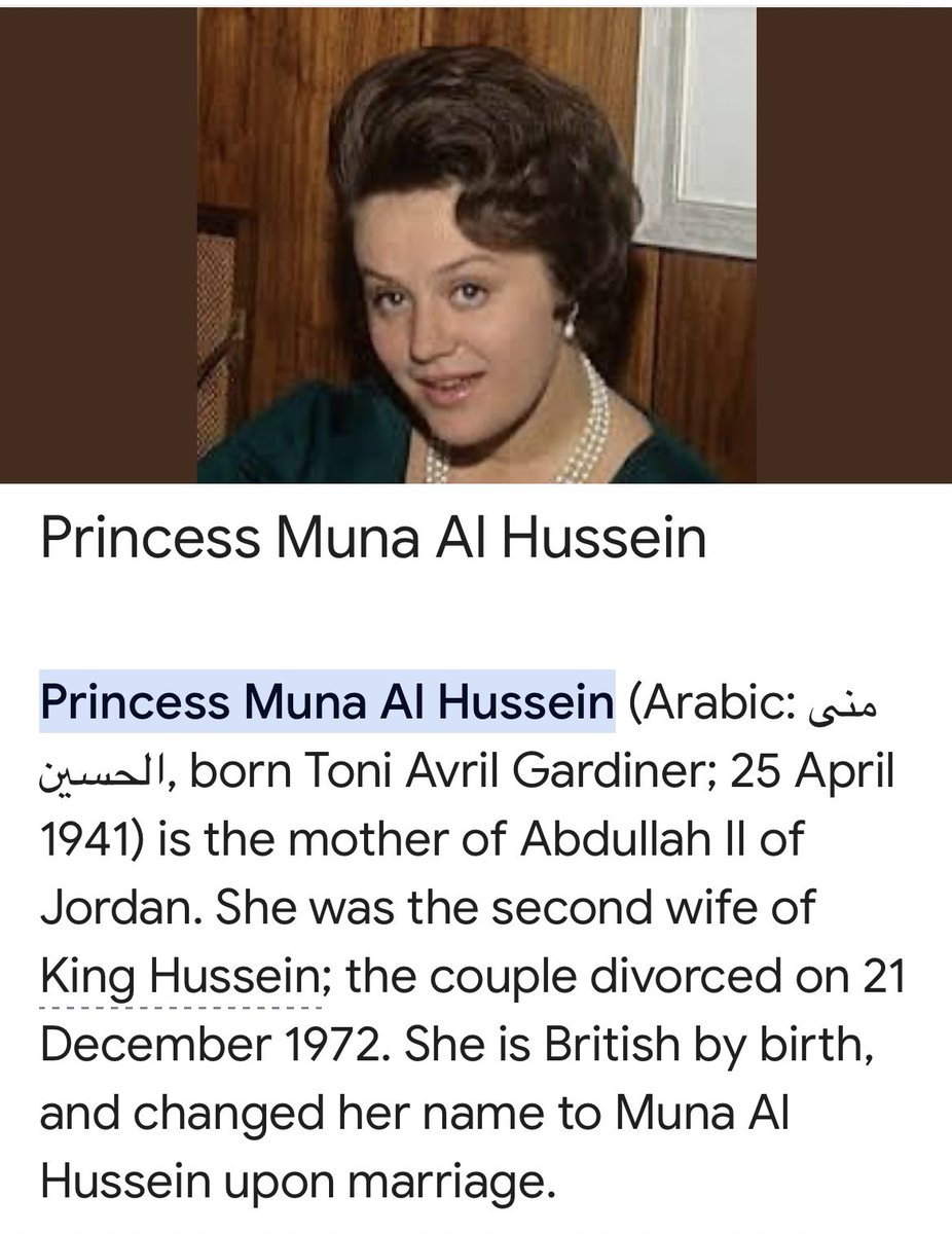 Fun fact: King Abdullah of Jordan’s mother was English. He was educated privately in the UK, graduating from the Royal Military Academy in Sandhurst. He later served in the British armed forces. 

He is by all accounts a king cherrypicked by the British to serve their interests.
