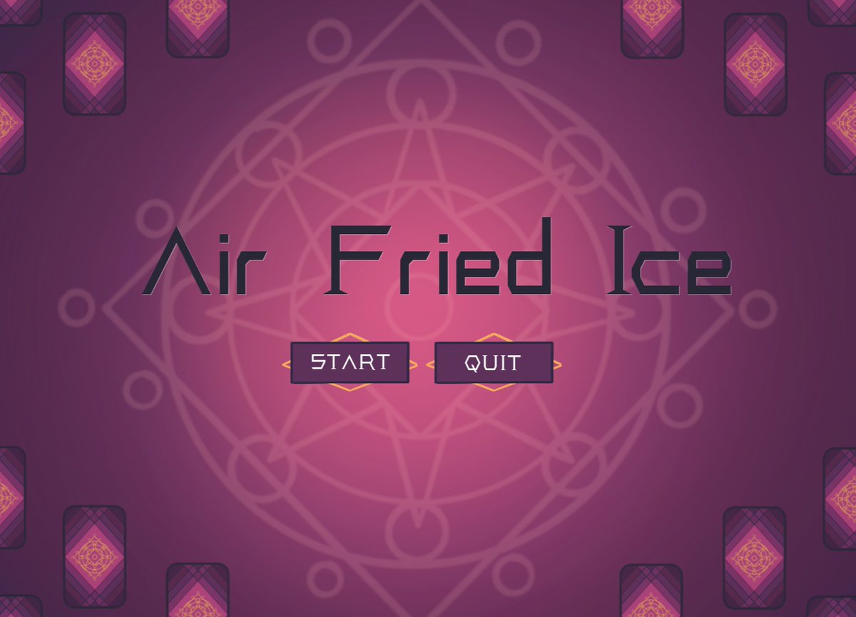 #LudumDare game submitted!

It is called Air 🌬️ Fried 🍳 Ice  

I loved the process as well as the result. It's a rock paper scissors type creature summoning card game 🃏

#indiegames #IndieGameDev #indiedev #gamedev #GODOT #LDJAM 

Check it out:
madr.itch.io/air-fried-ice-…