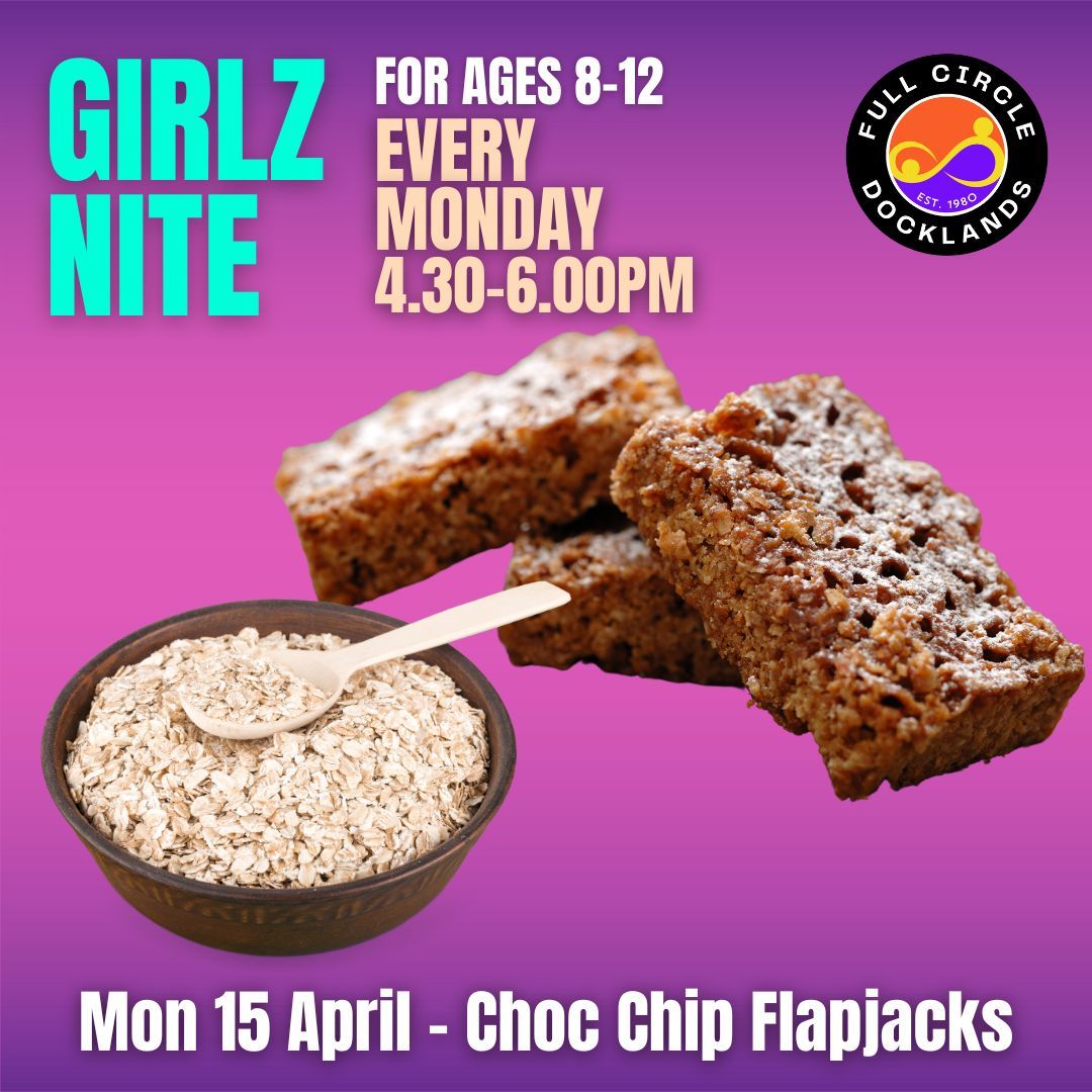 Tonight at Girlz Club we'll be transforming the humble oat into delicious flapjacks. 

These satisfying snacks are a firm favourite so are great to have in your recipe skillset. 

#BristolYouth #BristolKids #YouthWork