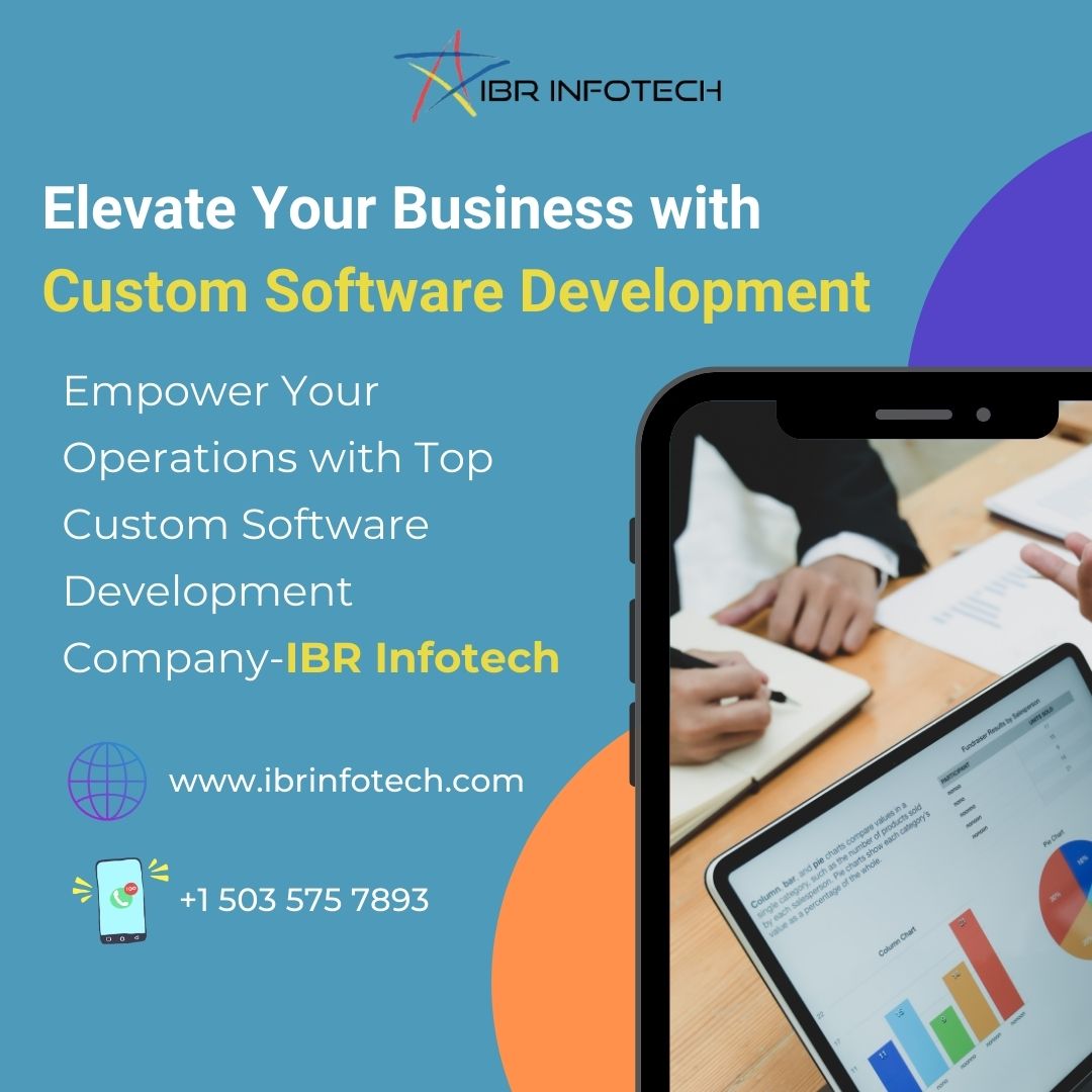 Ready to elevate your business with personalized #Software solutions? #IBRInfotech combines expertise with innovation to deliver results that exceed expectations. 🚀
#Click At➡️: bit.ly/43Xux7k

#IBRInfotech #SoftwareDevelopment #SoftwareDevelopmentServices
#development