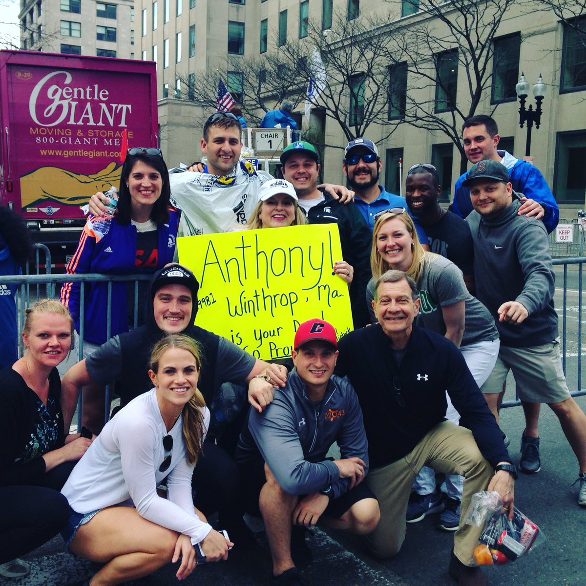 Best of luck to all the runners in the Boston Marathon today. Was an amazing experience for me back in 2017 but one and done for this guy. #Boston