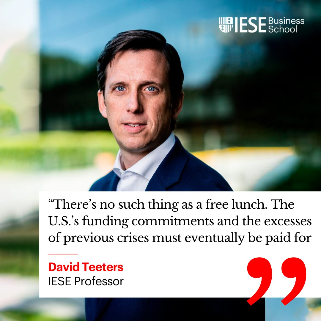 Is the #Fed’s credibility at risk? #IESE's David Teeters explores the delicate balance of stabilizing U.S. #Treasury bond markets amidst #Inflation and employment targets. A crucial real-time overview for investors and business owners. 🔗 link.iese.edu/3TXKdmu