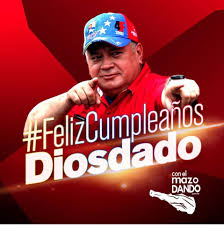 Diosdado Cabello Rondón nacido el 15 de abril de 1963 en Maturín, militar retirado y político venezolano. Felicidades Capitán, muchos nas de estos . #DaleConMaduro #CienciaParaLaVida @Gabrielasjr @LaRosaInfoVE @JousebioX
