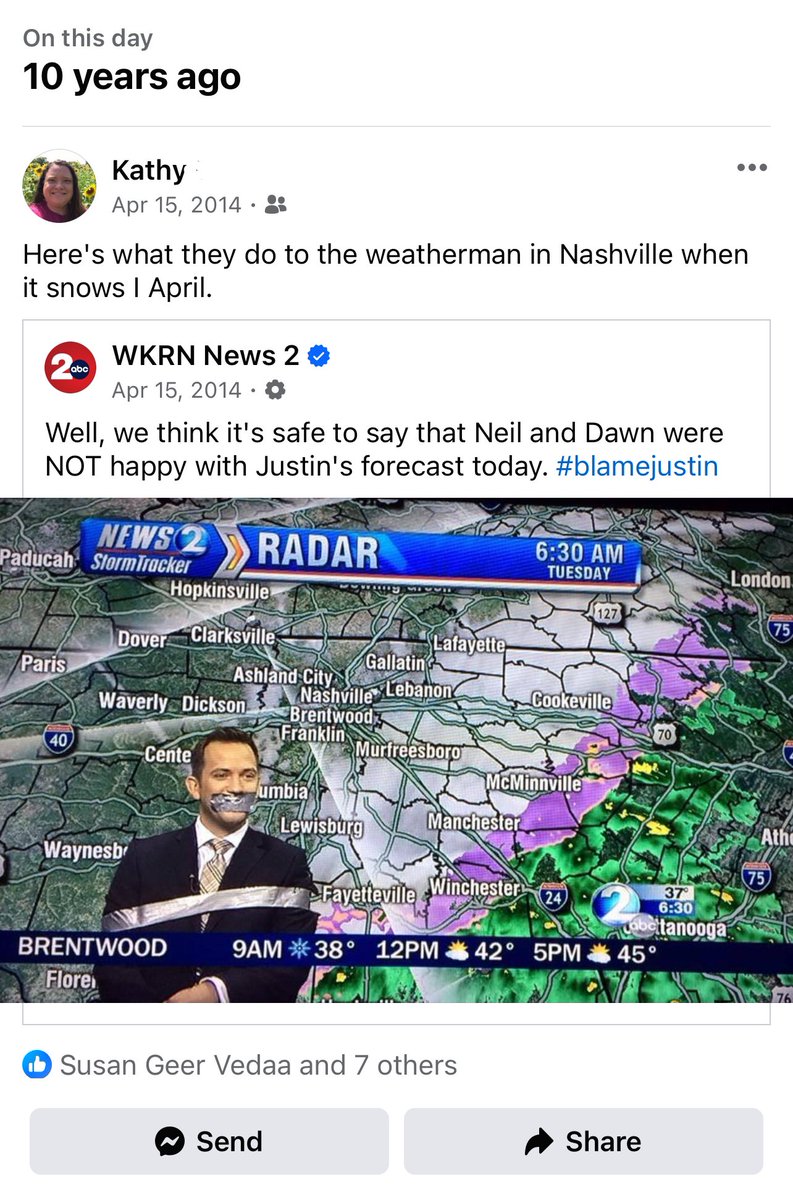 This makes me laugh every year it comes up in my memories. #BlameJustin @just1nbruce @DawnDavenportTN