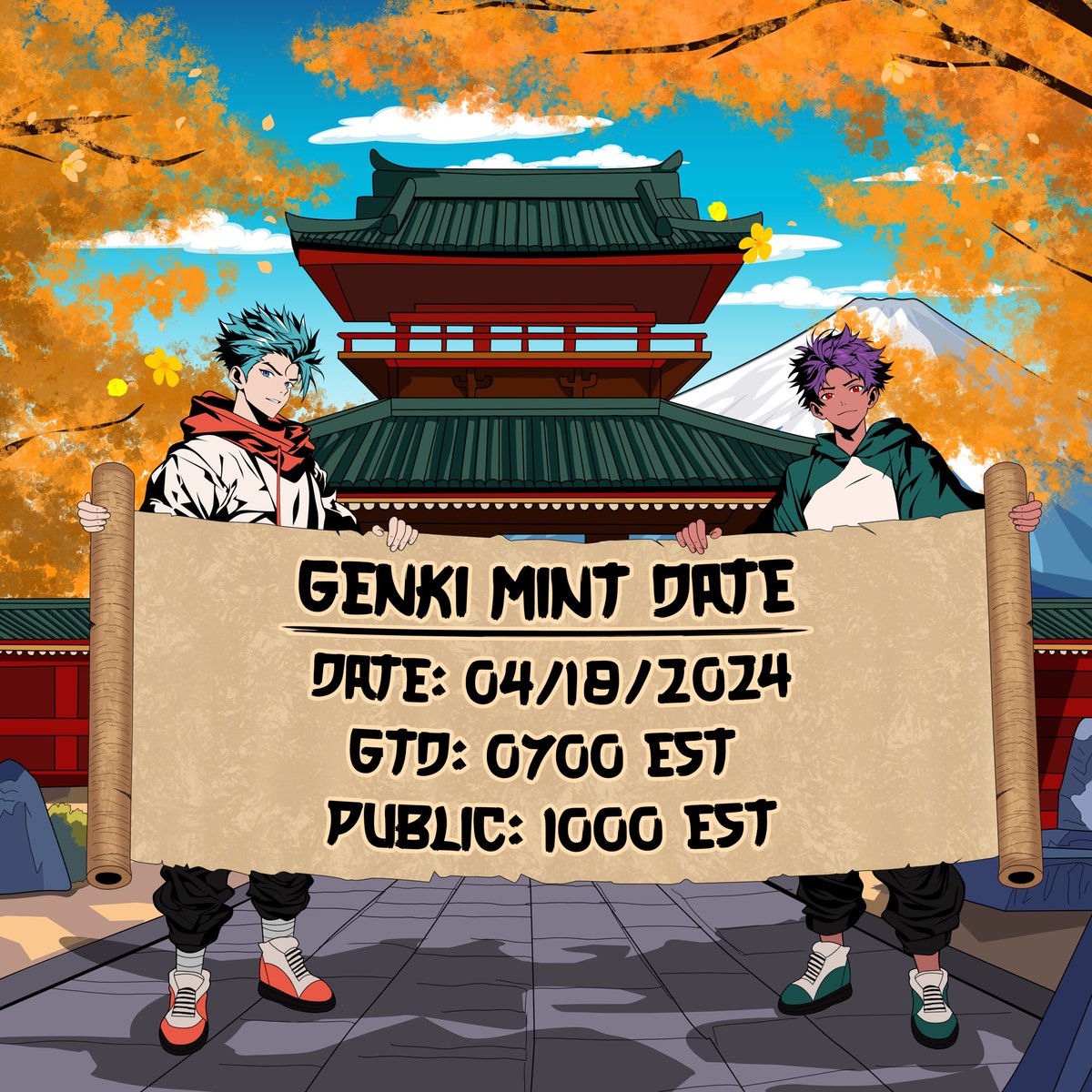 seekermint_app's tweet photo. 🟧 Giveaway 10x WL Spots 

1⃣ Follow @seekermint_app &amp; @GENKIBTC 
2⃣ Like &amp; Retweet
3⃣ Hold your OG Pass 

LFG Seekers https://t.co/C3iVTVxJqG