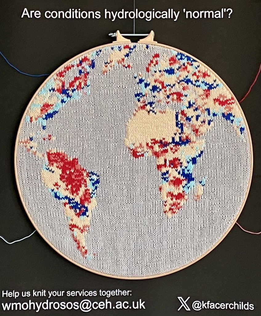 Teaser! 🌟 Crafting my way to @EuroGeosciences #EGU24 this year with a knitted poster... 🧶🌍 Bring your knitting needles to poster A.8 on Wednesday morning 📆