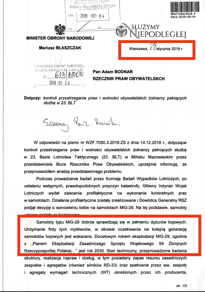 Jak tu się zgodzić i nie zgodzić z Jarkiem jednocześnie. 🤭 Może po prostu przypomnę że w kwestii lotnictwa Fafiki zawdzięczamy w 100% indolencji polityków a następnie oportunizmowi polityków. Do 2022 roku było mnóstwo czasu by kupić nastepców Su i Migów - ale po co?