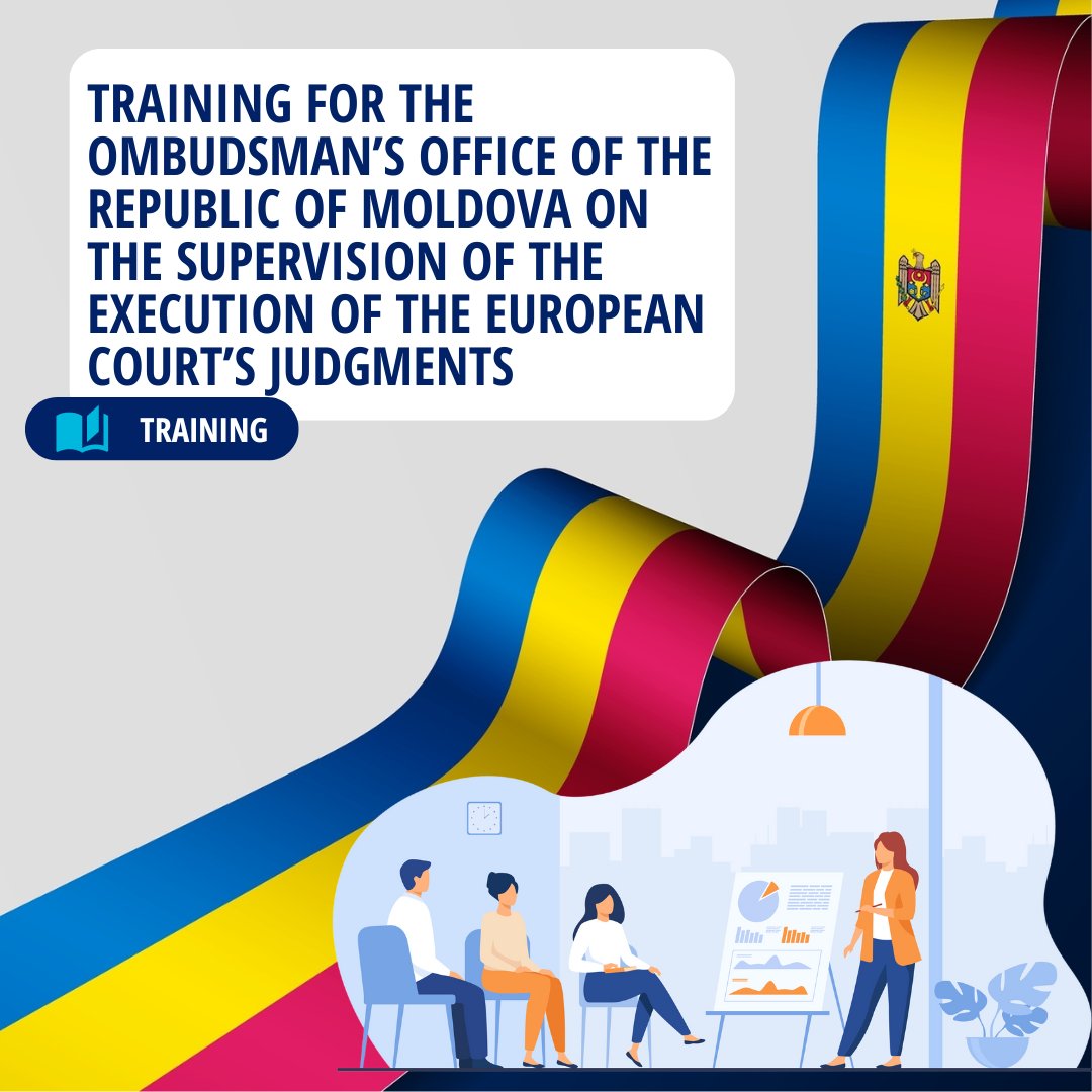 🎓Training for the Ombudsman of the Republic of Moldova and his office The Department for the Execution of the European Court's judgments carries out a training about the execution process and most pressing issues in cases concerning #RepublicofMoldova🇲🇩 ➡️go.coe.int/sacy0