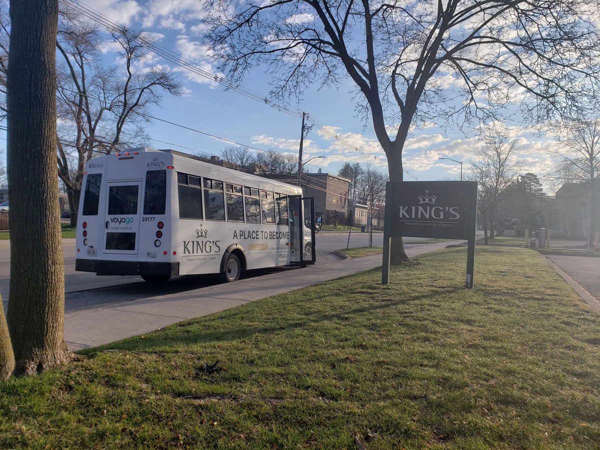It's well into the exam season at Western and shaping up the perfect day for a breath of fresh air and a bit of sun between exams and study hall! 
Best of Luck to all the students this exam season!
 <a href="/Kings_Shuttle/">King'sWesternShuttle</a> <a href="/KingsAtWestern/">King's at Western</a>
@BresciaUC