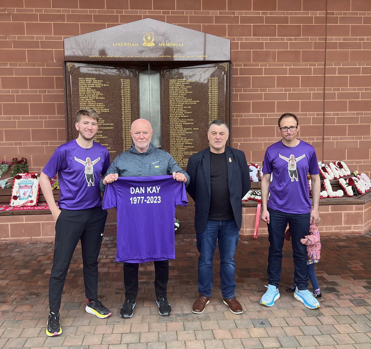 On Saturday, we met @IanByrneMP to donate £1,150 to @SFoodbanks in honour of the much-missed @dankay. The money was raised during our #5KAY initiative, which inspired 230 runs and reached as far as Indonesia. Thank you to everyone who took part💜 gofund.me/065b5eb6