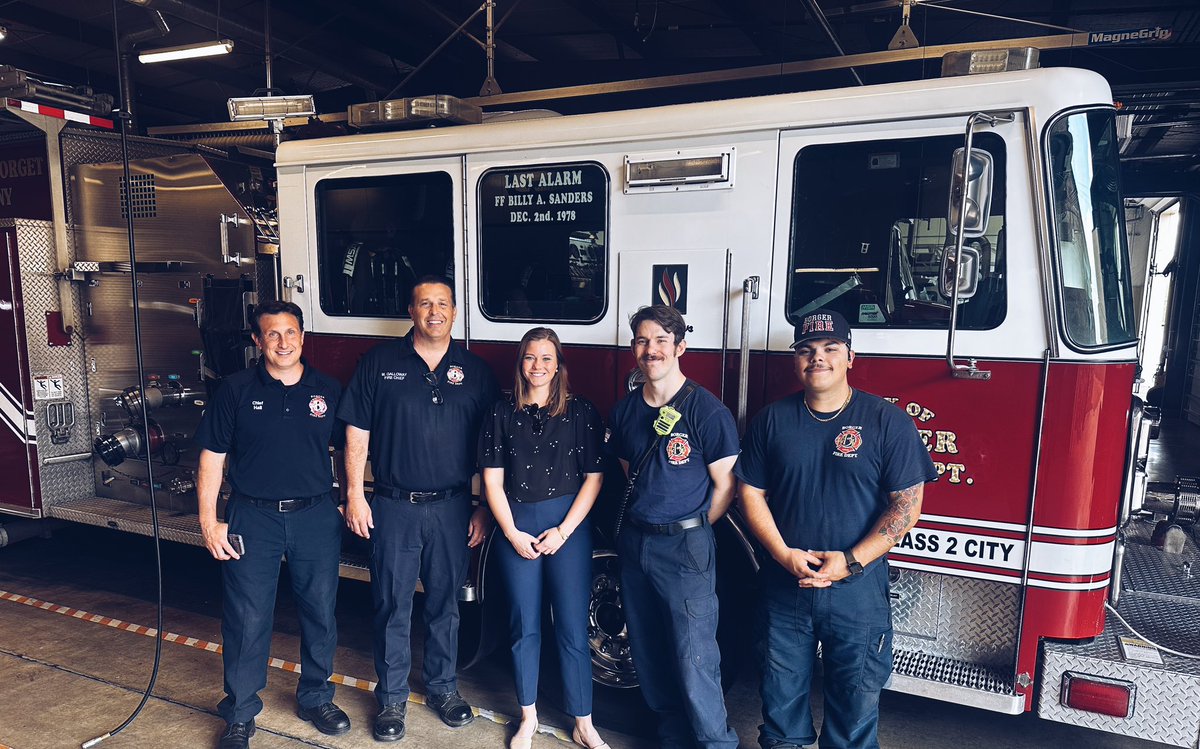 Visited the Borger Fire Station last week for a tour. Impressed by their exceptional facilities and deeply grateful for their unwavering dedication during wildfires. Our first responders are the backbone of our community, true heroes in every sense.