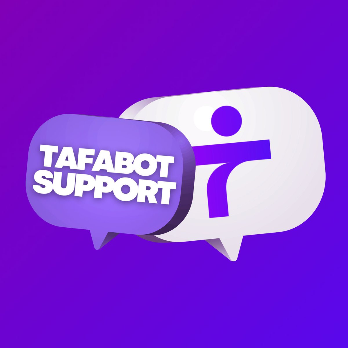 🚨New Support Channel Alert! 

Great news, Tafans! 

🎉 We've launched a new support channel to provide you with even faster assistance and top-notch guidance. Count on us to be by your side every step of the way. 

Tafabot Support channel: t.me/Tafabotsupport…