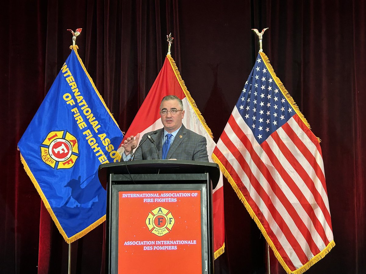 Our legislative asks "are about our members, our families and our communities,” <a href="/IAFFPresident/">Edward A. Kelly</a> Edward Kelly told delegates gathered in Ottawa this morning for our 31st #IAFFCDNLEG conference <a href="/IAFFOfficial/">International Association of Fire Fighters</a> #IAFF#cdnpoli
