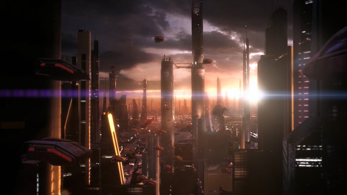 HorizonJade79's tweet photo. Cityscapes of Ilium
#MassEffect2LE 
#LandscapeMonday https://t.co/SQpKgDohlF