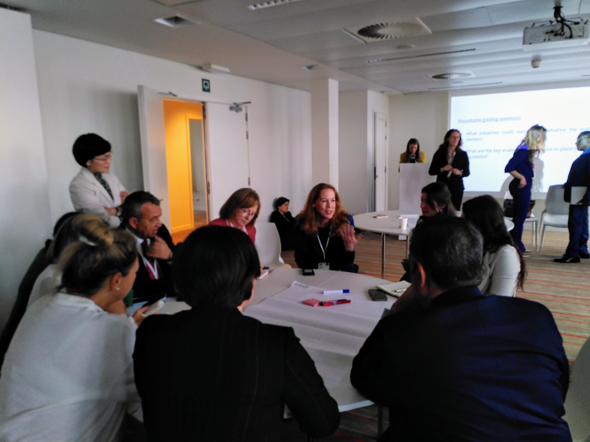 ElisabethTuerk's tweet image. Pleasure to join as a moderator at @WCEF2024 session. Clear after discussion: we need more investment &amp;amp; innovation to harness the #circularity benefits of trade in #usedtextiles👕As @UNECE ECTD, we remain committed to our key work streams: #trade, #investment &amp;amp; #Innovation.