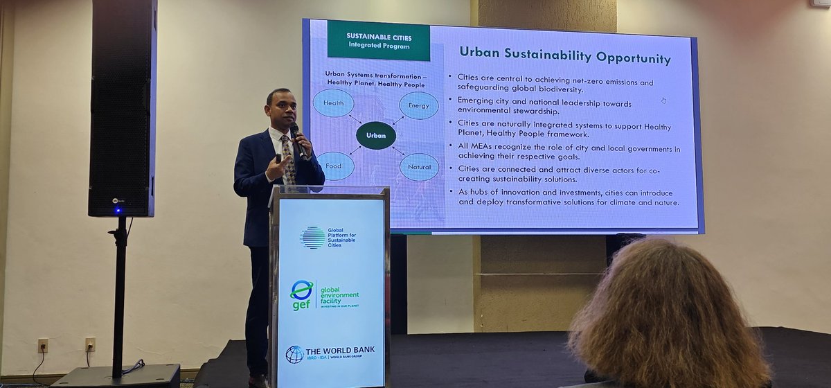 .#Urban Sustainability pathways must embrace #integratedplanning, #integratedsolutions, and #inclusivity for all. A key focus of meeting in #Belem, Brazil this week. @theGEF #sustainablecities @WBG_Cities @UNEP @undp @WRIRossCities