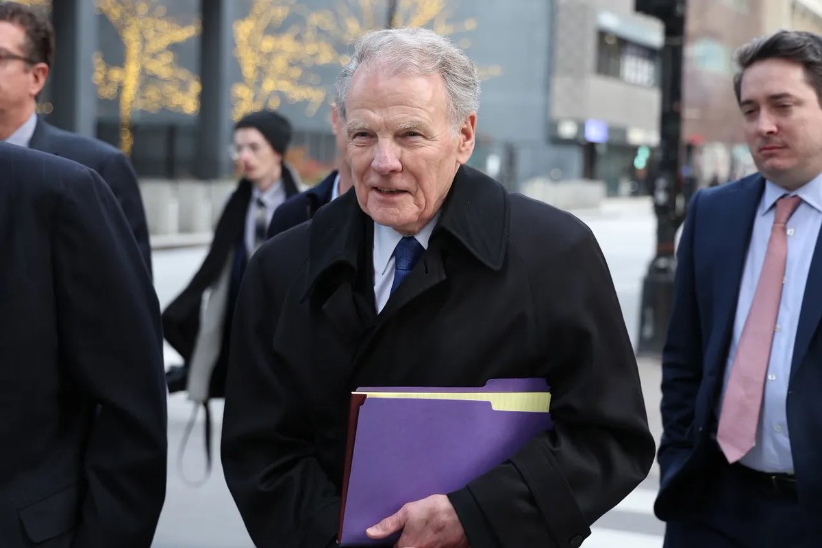 When is a bribe not a bribe? Oral arguments at the Supreme Court start at 9 a.m. in a bribery case that could shape political corruption probes in Illinois, including case against ex-Speaker Michael Madigan I’ll have the details: chicagotribune.com/2024/04/12/sup…