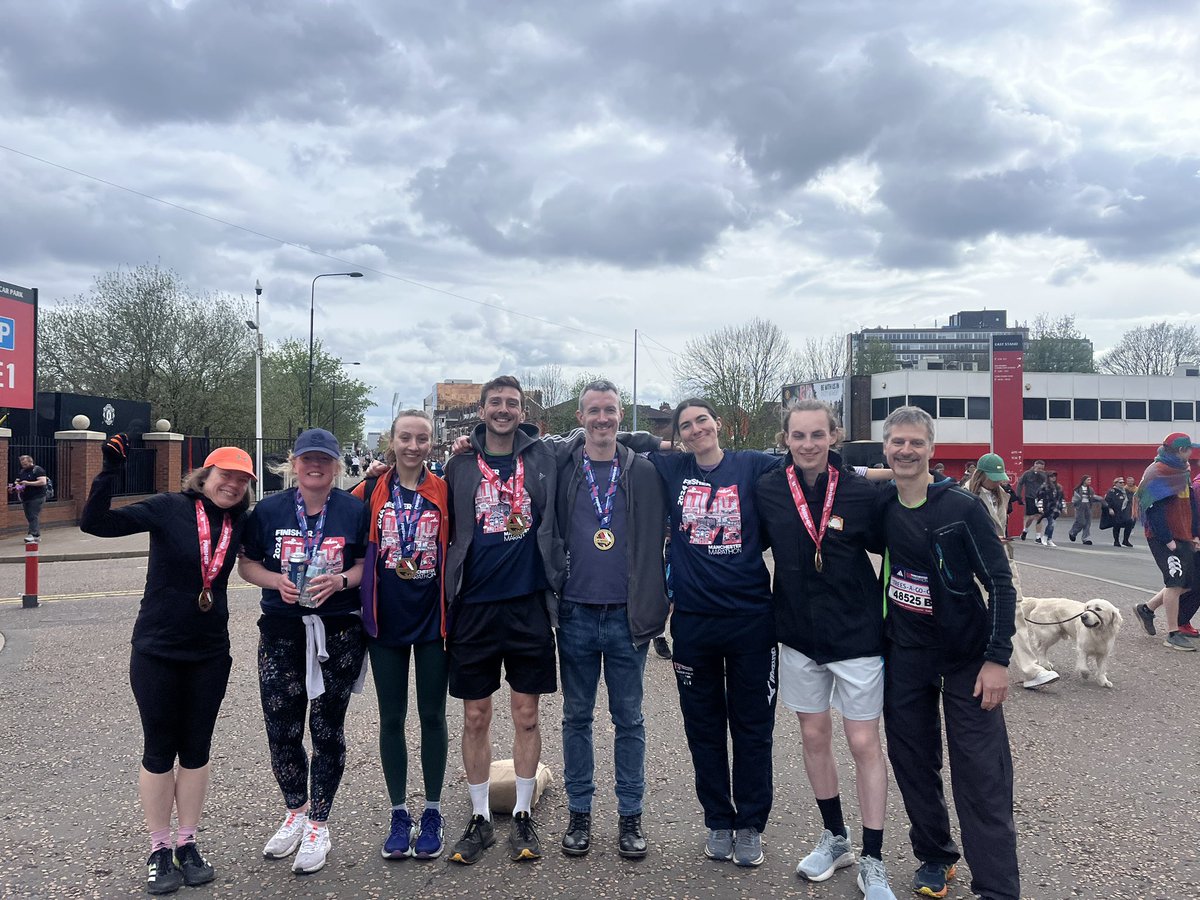 A massive shoutout to our two amazing teams who took part in the @Marathon_Mcr relay yesterday! Everyone absolutely smashed it, with team Run Forest Run even finishing 1st overall for mixed relay💪🏽🫡 We are super proud and hope the legs aren’t too sore today!
