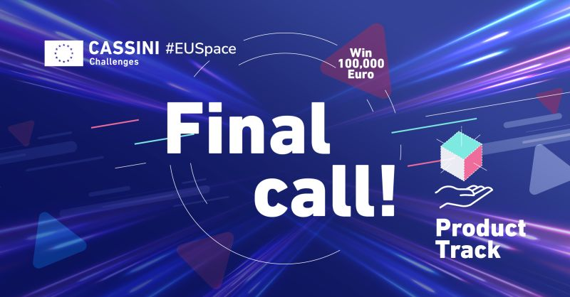 ' The last deadline for CASSINI Challenges is around the corner!

Add the final details to your application, on 19 April is the deadline for the Product track!

Start wrapping up, and good luck!

Check how to apply 
#cassiniEU '
euspa.europa.eu/cassinichallen… via @EU4Space 
#euspace…