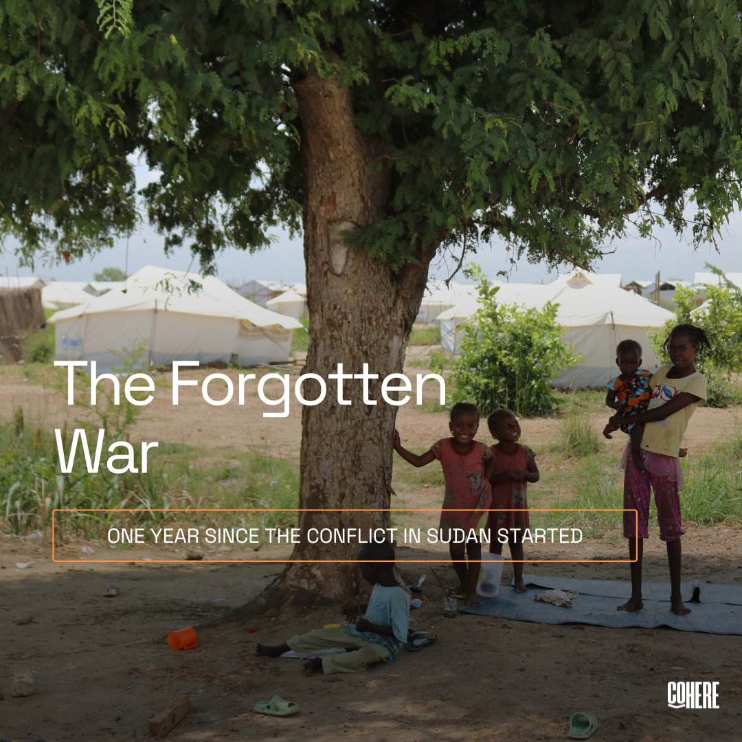 WeAreCohere_Org's tweet image. Today marks a year since the conflict in Sudan started and the numbers are staggering. Behind these numbers are real people - families torn apart, children robbed of their childhoods.