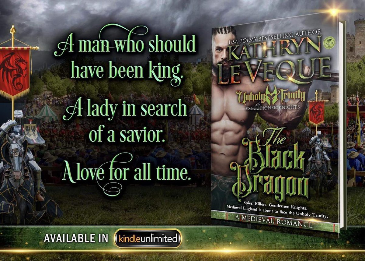 🛡⚔From Distant Lands to English Soil: A Knight's Journey of Honor, Love, and Destiny. Amazon: bit.ly/47qH2Jt #kathrynleveque #newreleases #theblackgragon #executionerknights #medieval #ancientworld #historical #romance