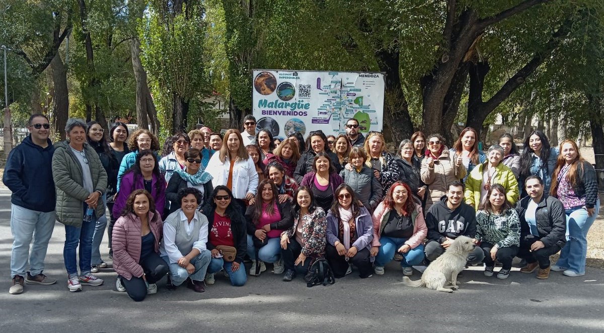 Se puso término a la gira técnica que realizaron a Malargue, Argentina, 40 mujeres de #Pelarco #Ríoclaro #Teno y #Licantén del Programa Mujeres Jefas de Hogar. Agradecen a los alcaldes y @sernamEGMaule por apoyar y facilitar la participación de las mujeres en esta gira técnica.