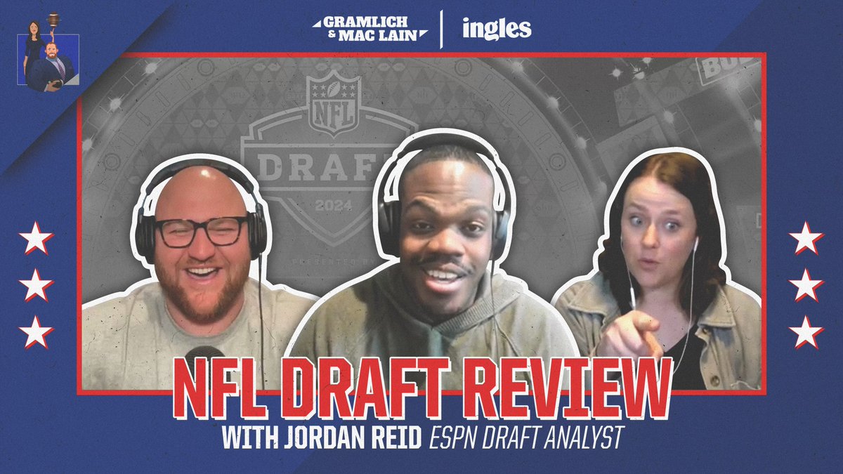 Let’s talk DRAFT! We are joined by my brother @Jordan_Reid as we break down some of his favorite #ACC prospects in this years #NFLDraft 🏈 youtu.be/p_dq7zlvKn8?si…