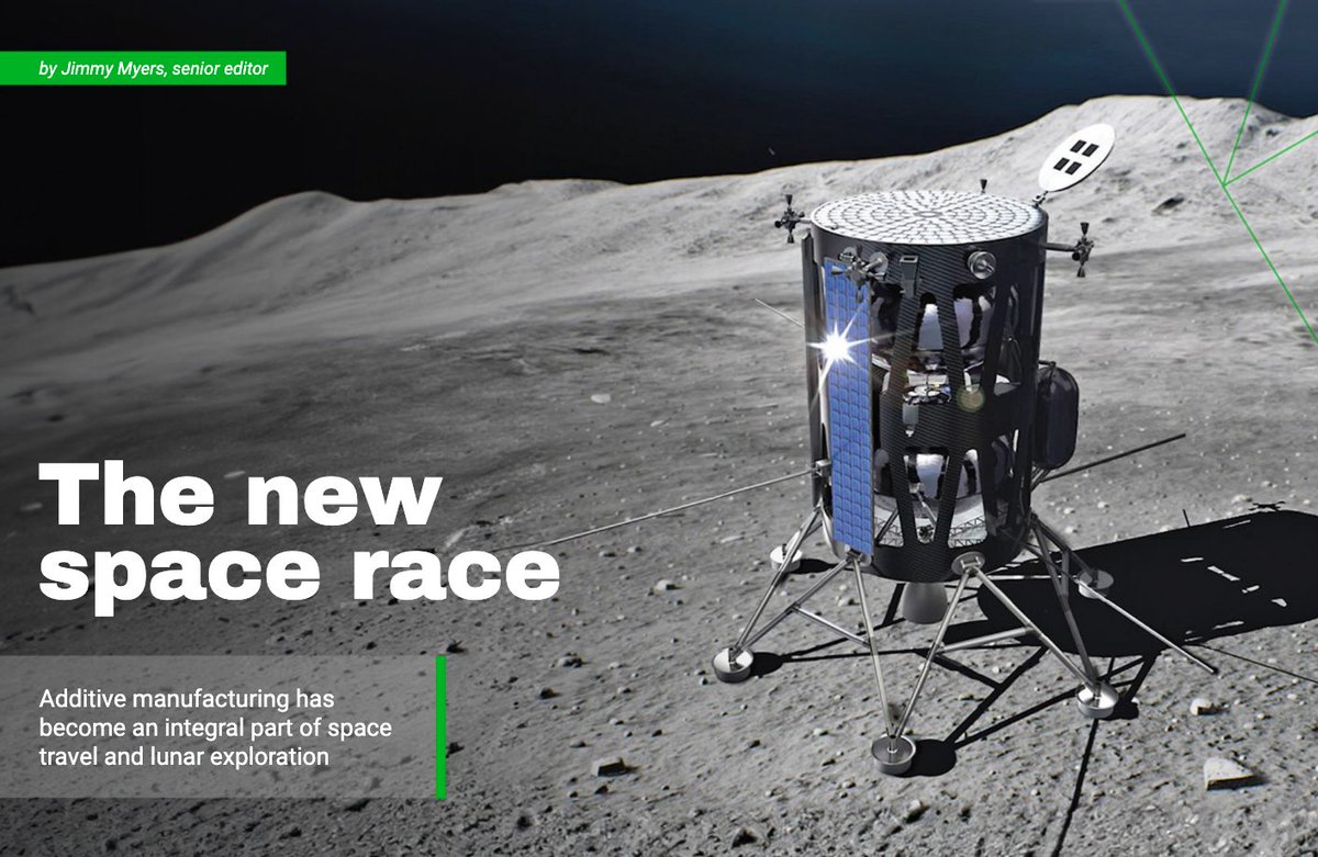 American astronauts are heading to the Moon and additive manufacturing is helping them get there and back. #EOS #IntuitiveMachines
magazine.shopfloorlasers.com/2024/apr/d/?pa…