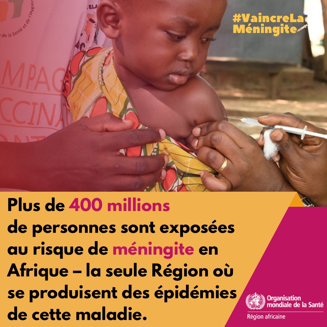 Le #Nigéria 🇳🇬 est devenu le premier pays au monde à déployer le vaccin Men5CV contre la #méningite, ciblant cinq souches en une seule injection ! Financé par @gavi_fr, ce vaccin recommandé par @WHO constitue une étape majeure dans la lutte pour #VaincreLaMéningite d'ici à 2030.