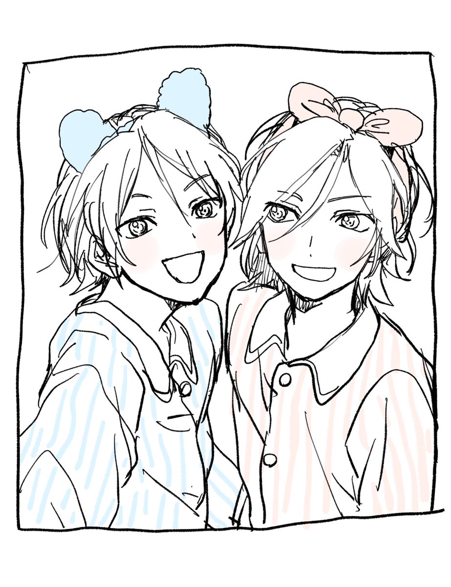 パジャマパーティー藍良とこはく