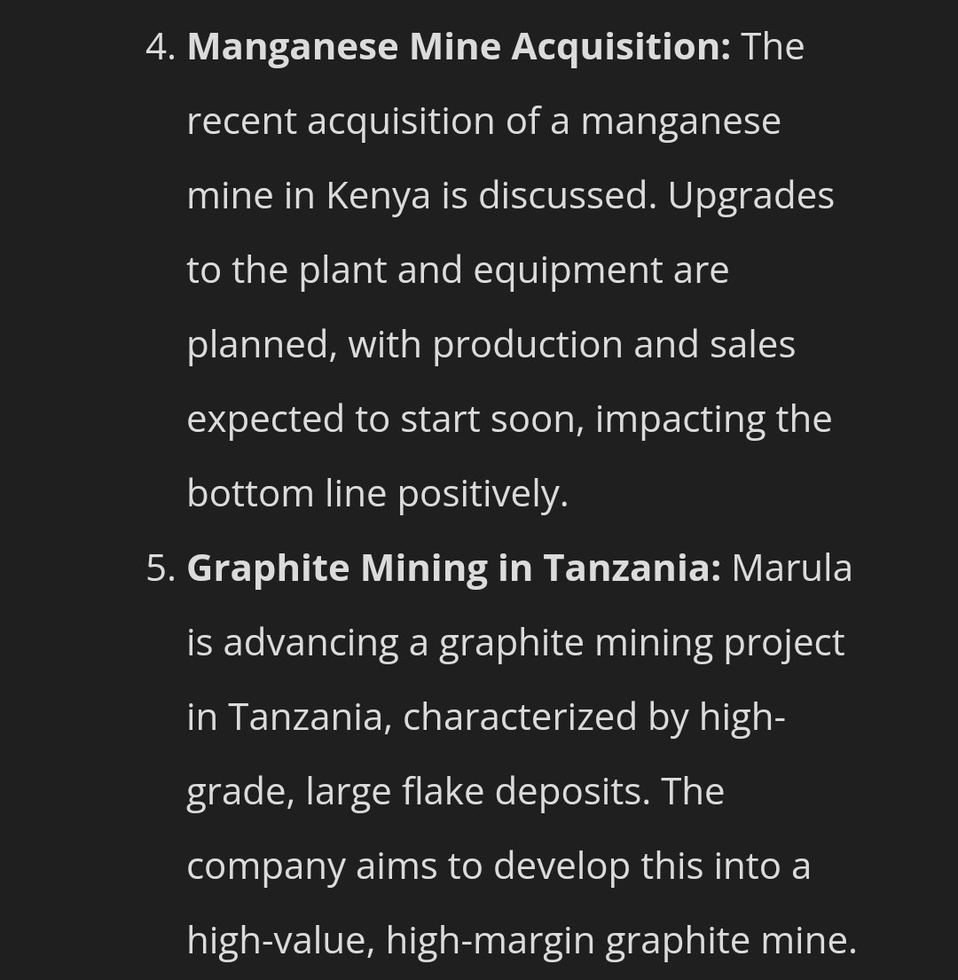 Chuggley1's tweet photo. The interview highlights Marula Mining’s strategic advancements and challenges in a bearish market, focusing on diversification and development of battery metals essential for modern technologies.
@MarulaPlc @Share_Talk @ZaksTradersCafe #maru #lithium #manganese #graphite #copper https://t.co/XufLDgucO5