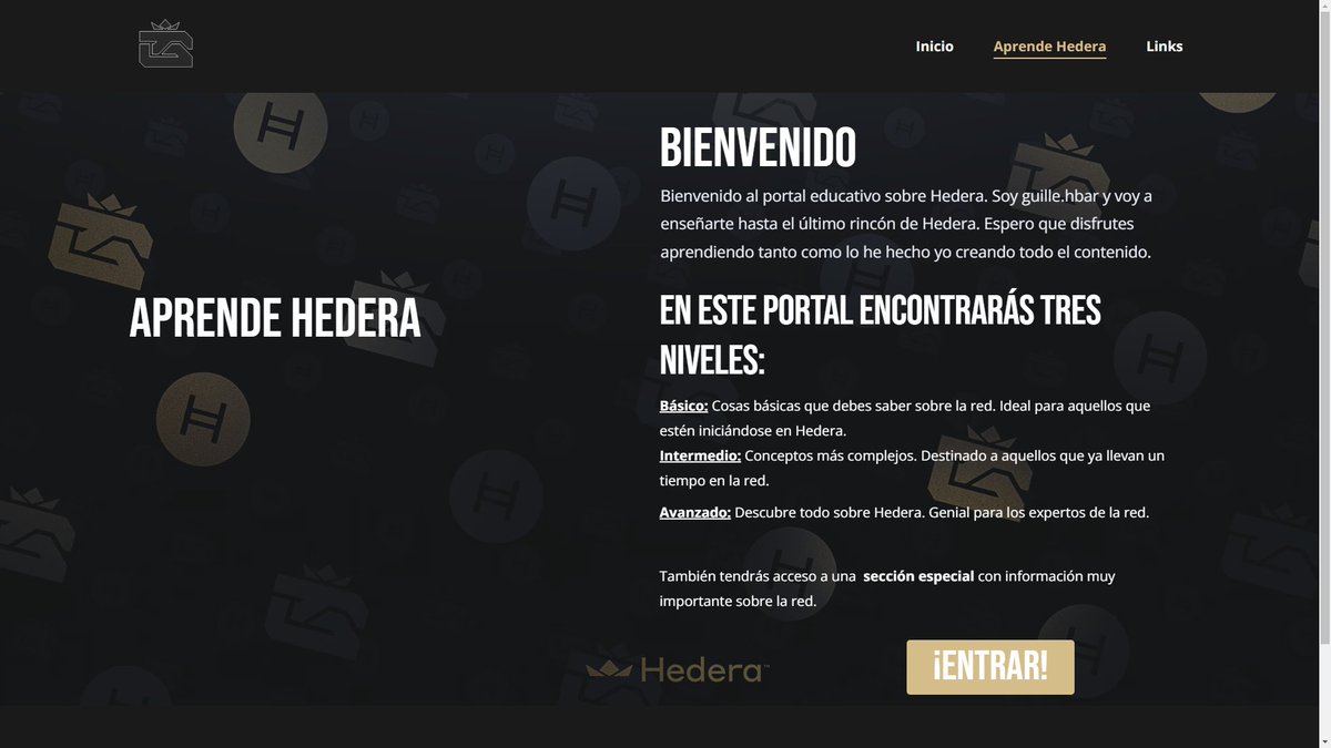 La comunidad de <a href="/hedera/">Hedera</a> es increible! 

<a href="/aguille_/">Guille</a> ha creado "Aprende Hedera", lo cual es una guia gratuita para aprender sobre los varios aspectos de la red 👇

x.com/aguille_/statu…