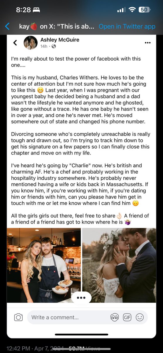 jamistanek's tweet photo. Gotta love the internet 
“Internet sleuths unite! In less than 24 hours, they located a husband who mysteriously ghosted his wife and kids. The power of online communities shines in real-time detective work! #InternetDetectives #FamilyReunion”

https://t.co/24pB45OnF4 https://t.co/jdbyvu5Lvj
