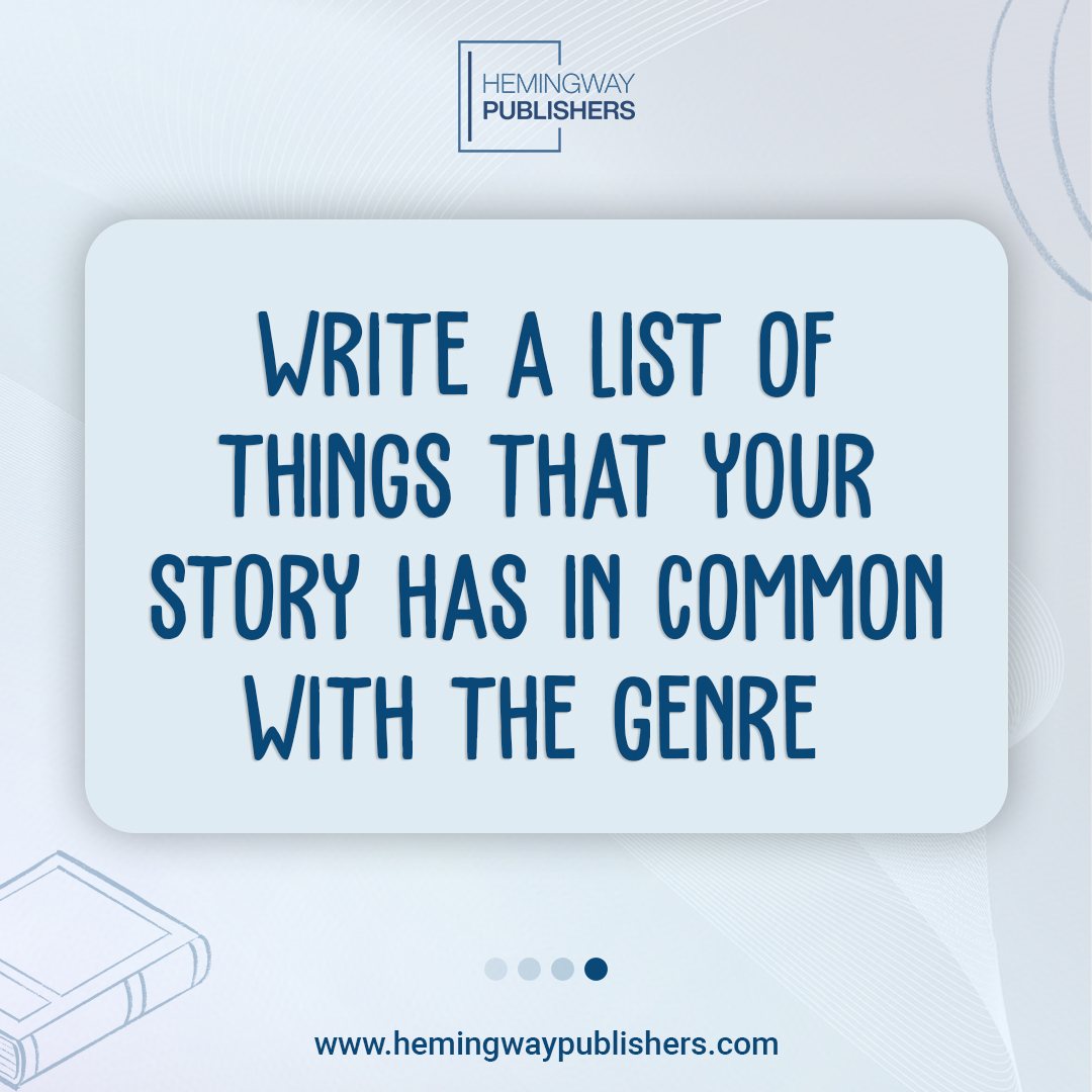 Navigating a new genre? Here's your compass.

#hemingwaypublishers #ghostwriting #ebookwriting #proofreading #editing #coverdesigning #bookillustrations #bookpublishing #audiobook #selfpublishing #ebookformatting #bookformatting #publishers #bookwriter #epub #bookpublishing