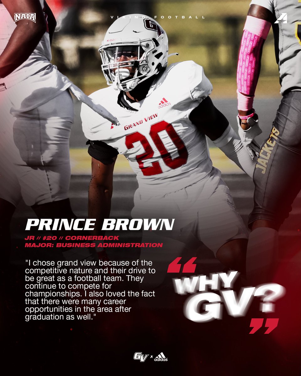 𝗪𝗛𝗬 𝗚𝗩❓ Jackson Waring - QB Prince Brown - CB @JacksonWaring x @PrinceWei2 #3D