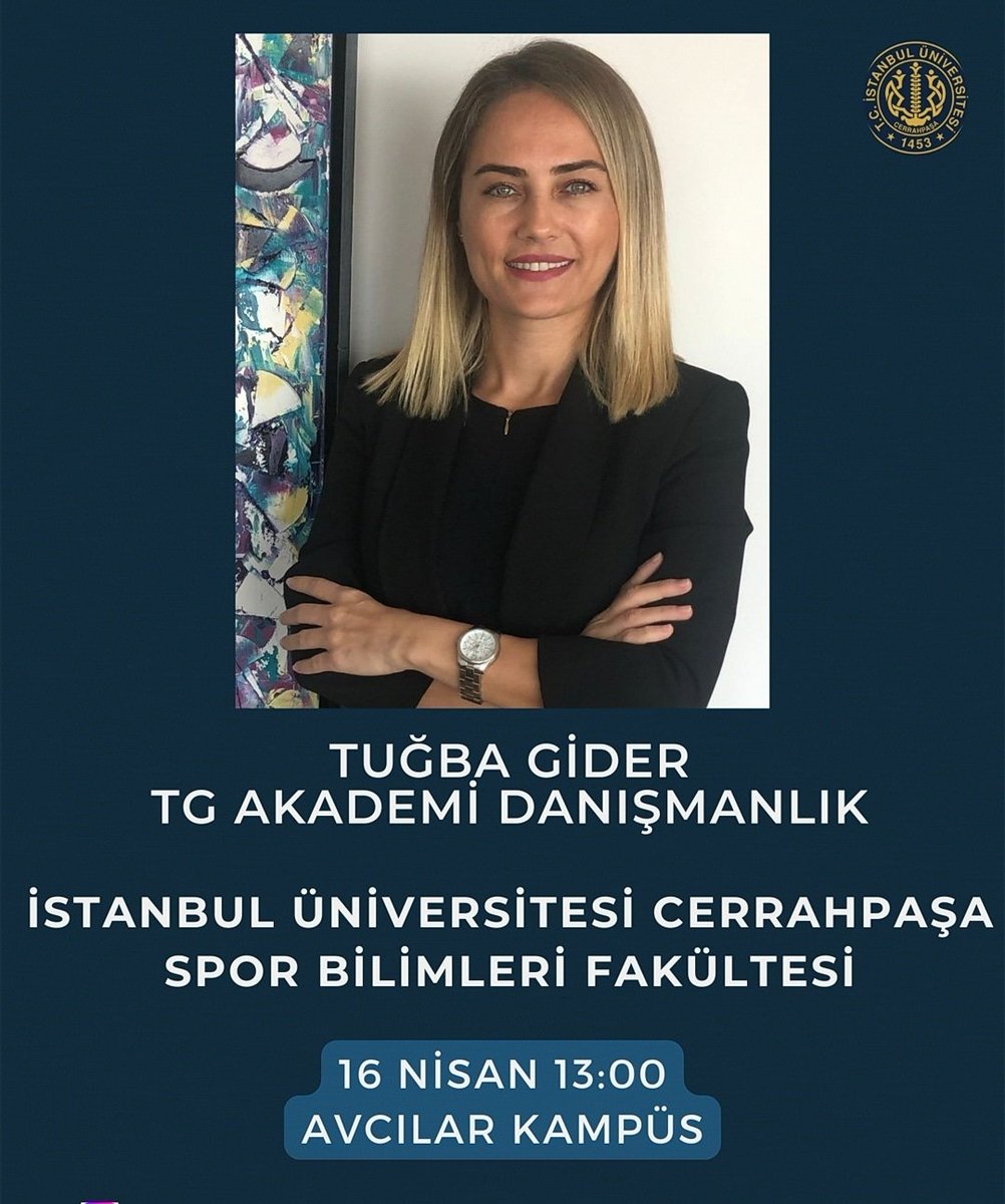 🎉16 Nisan Salı 13:00 de
İstanbul Üniversitesi Cerrahpaşa Spor Bilimleri Fakültesi'nin konuğu olacağım.
'Spor Ekonomisi ve Finansal Fair Play' i konuşacağımız modüler eğitim programına beklerim.
#TGAkademiDanışmanlık #ekonomi #finans #sporekonomisi #fairplay #finansalfairplay