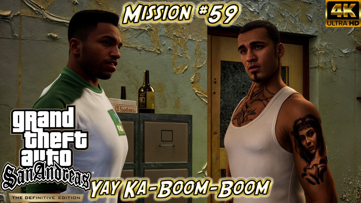 4gameAdventure's tweet image. GTA San Andreas Definitive Edition - Mission #59 - Yay Ka Boom Boom 

Video = youtu.be/06OR1jFogGE

#GTATrilogyDefinitiveEdition #GTA #SanAndreas #DefinitiveEdition