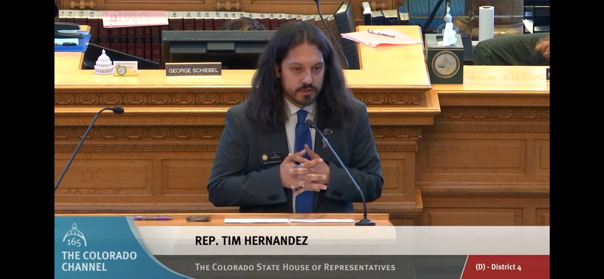 For the first time in history an assault weapons ban has passed the Colorado House of Representatives. And its sponsor is a socialist - big surprise.