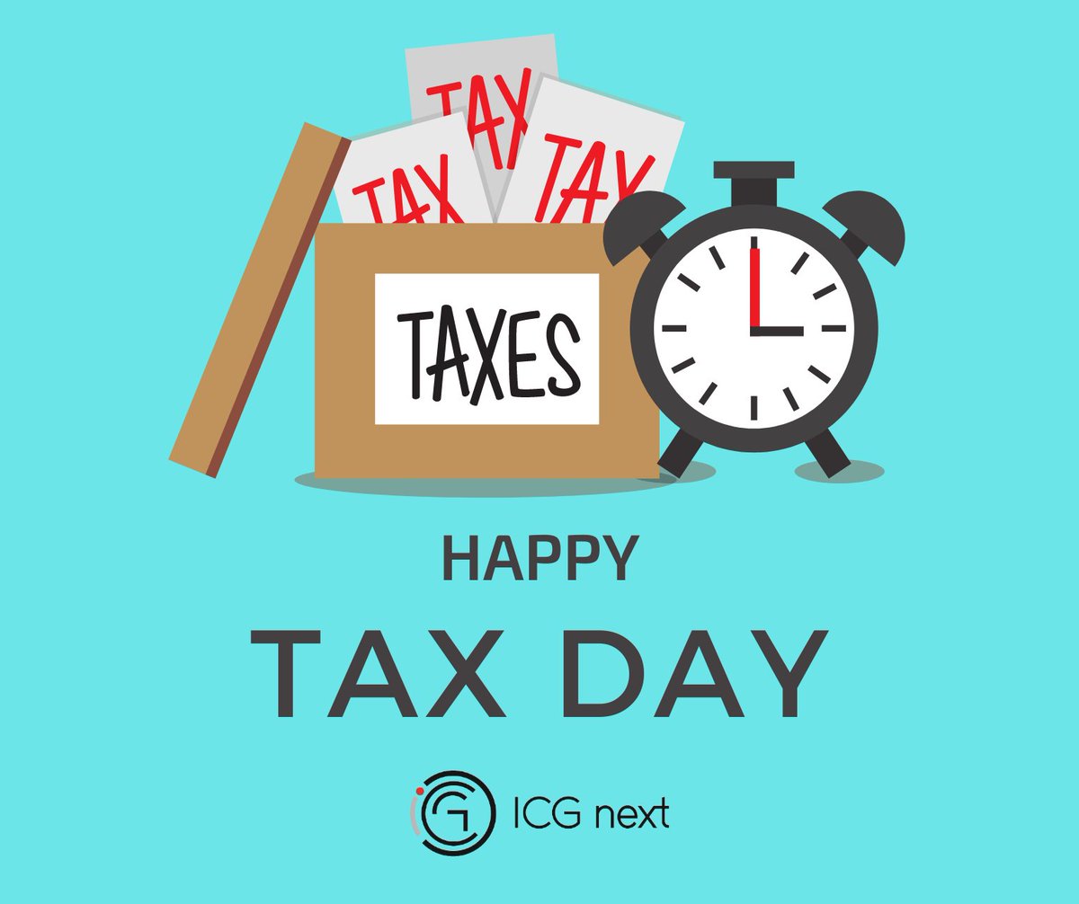 icgnext's tweet image. Attention all taxpayers! Today is Tax Day!  You have until midnight to file and pay your 2023 taxes or request an extension. Don&apos;t wait until the last minute - take action now!  #TaxDay #DeadlineDay #FileNow #ICGnext