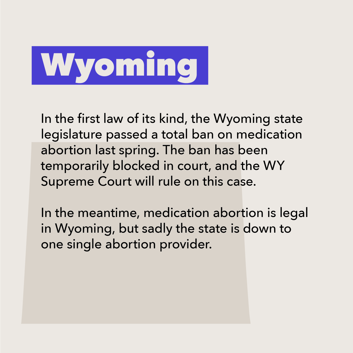 Some or all abortions are already banned in 21 states — abortion opponents are now targeting these 4 states.

People and their doctor — not politicians — should be the only people with the power to make decisions about their lives, bodies, and futures.