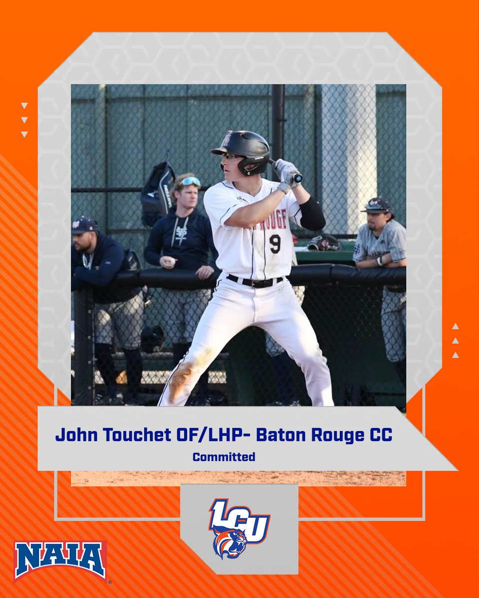LCU Baseball (@lcu_bsb) on Twitter photo Wildcat Baseball welcomes OF/LHP John Touchet to the Family. John is a Sophomore at Baton Rouge CC and will be joining the family in the Fall of '24. Welcome John! #ClawsUp #FAMILY <a href="/JohnTouchet2/">John Touchet</a> @CoachSim_13 Wildcat Baseball welcomes OF/LHP John Touchet to the Family. John is a Sophomore at Baton Rouge CC and will be joining the family in the Fall of '24. Welcome John! #ClawsUp #FAMILY <a href="/JohnTouchet2/">John Touchet</a> @CoachSim_13