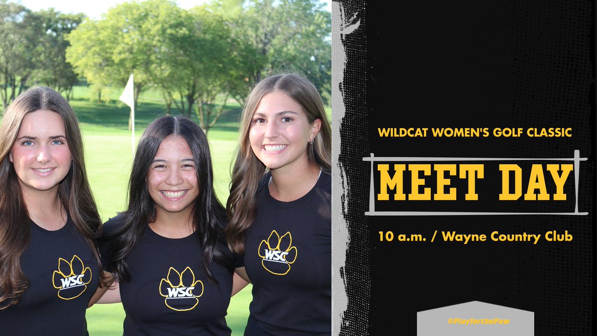 MEET DAY - @WayneStateGolf Wildcat Classic is now 36 holes today with rain in forecast tomorrow - Shot gun start at 10 a.m. at Wayne Country Club. #PlayforthePay Live results - golfgenius.com/pages/10503293…