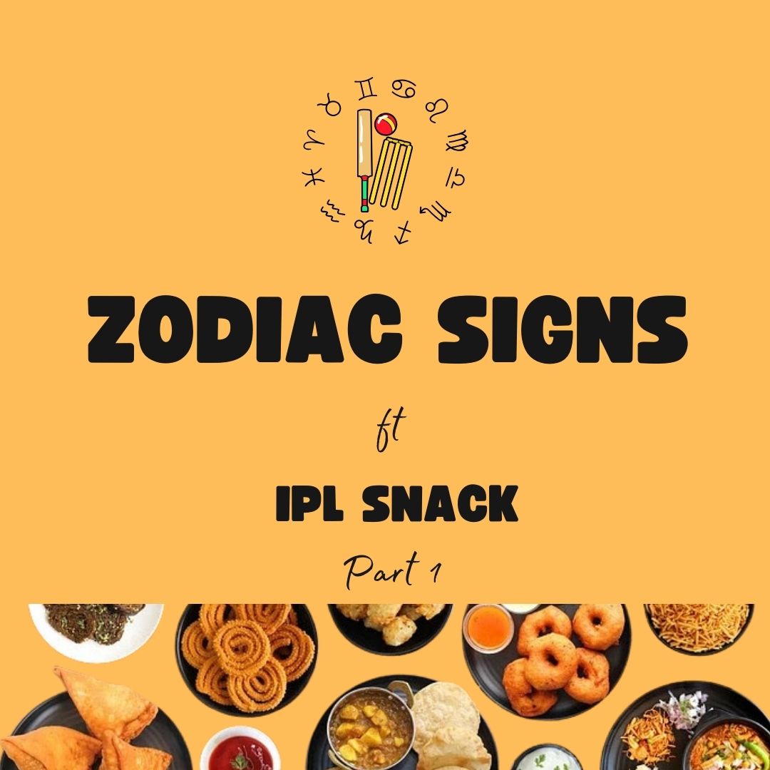 What's your Zodiac sign's go-to snack this IPL? 

Swipe to find out!     

#zodiac #Foodies #MIvsCSK #WhistlePodu #Rohit #Thala #Hardik #Wankhede #HardikPandya #RCBvsSRH #IPLonJioCinema #KritiSanon #RanveerSingh #LawrenceBishnoi