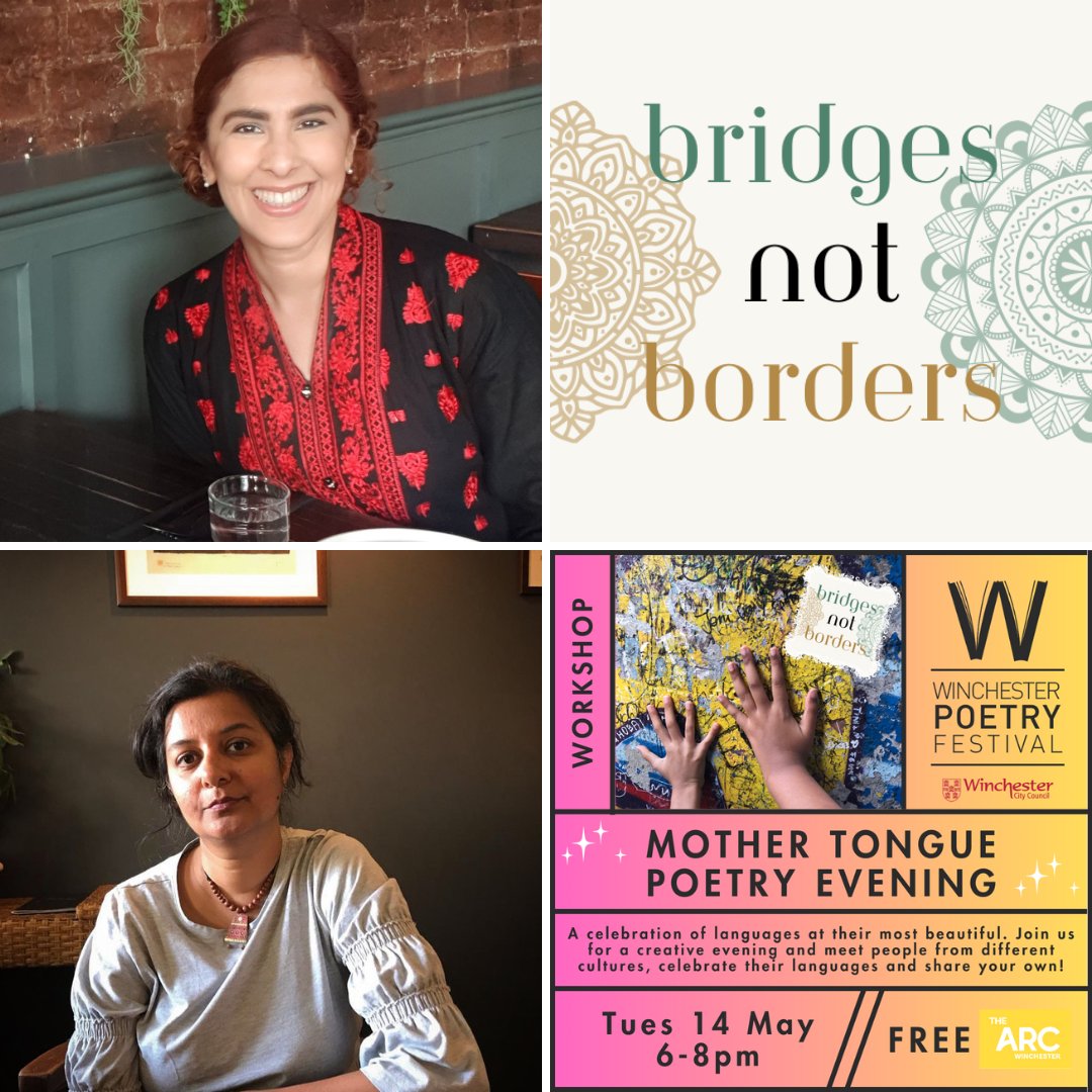 Mother Tongue Poetry Evening @ArcWinchester is only a month away! We can't wait to hear all of your languages! Will you be contributing to Write Beyond Borders collaborative poem and sharing your favourite words in this celebratory community gathering? winchesterpoetryfestival.org/what-s-on