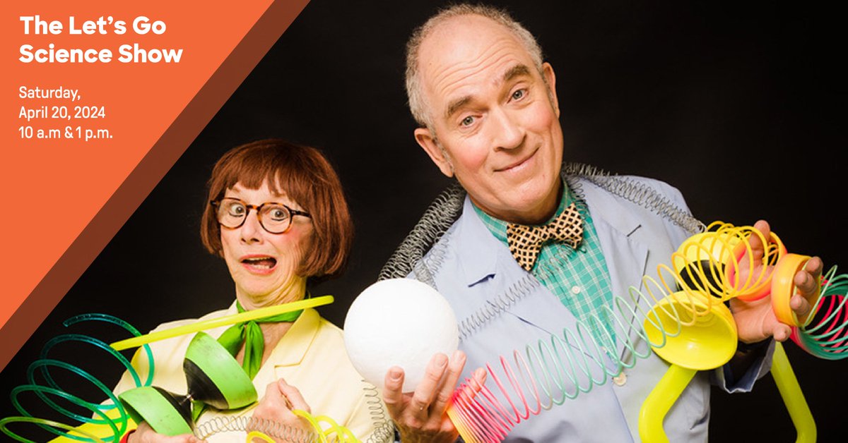 Final days to secure your tickets to The Let's Go Science Show this Saturday! Join Dr. Knowitall and Professor Smart as they combine their theater skills with their love of science and teaching to create this fun-filled science show! For tickets, visit northcentralcollege.edu/show/artists/g…